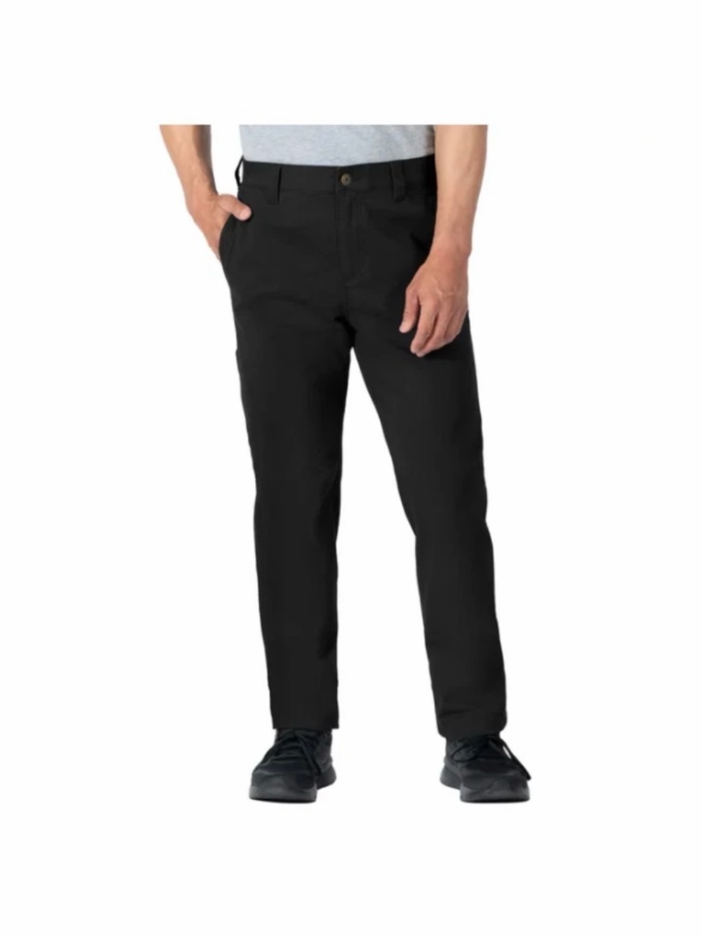 Colorado Clothing Men's Utility Pant Relaxed Fit Stretch Canvas Black